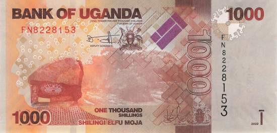 Uganda 1000 Shilling 2022